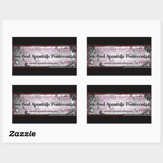 AP-Aufkleber Rechteckiger Aufkleber (Blatt)