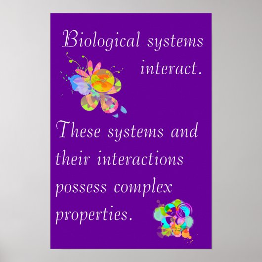 AP Biology Big Idea 4 Poster (Vorne)