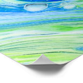 AP-BlueGreen-TreeRing_7551 Poster (Ecke)