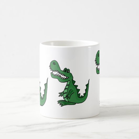 AP, lustige AlligatorTasse Kaffeetasse (Mittel)