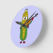 AP - Maispiele oder Geigeruhr Runde Wanduhr (Winkel)