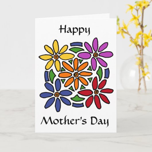 AP - Muttertagskarte Karte (Gelbe Blume)