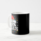 Apa Claus Funny Xmas Christmas Grandma Holiday Sty Kaffeetasse (Vorderseite Links)