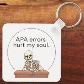APA Errors - Keychain Schlüsselanhänger (Rückseite)