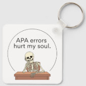 APA Errors - Keychain Schlüsselanhänger (Rückseite)