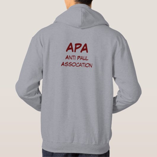 APA Hoodie (Rückseite)