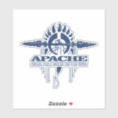 Apache 2 aufkleber (Blatt)