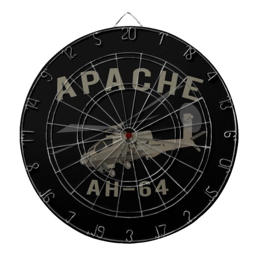 Apache AH-64 Dartscheibe (vorne)