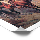 Apache Ambush (Öl auf Leinwand) Poster (Ecke)