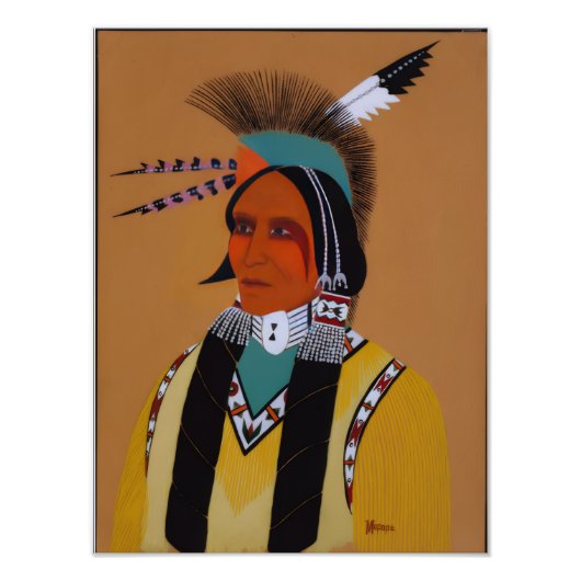 Apache Ben Fotodruck (Vorne)