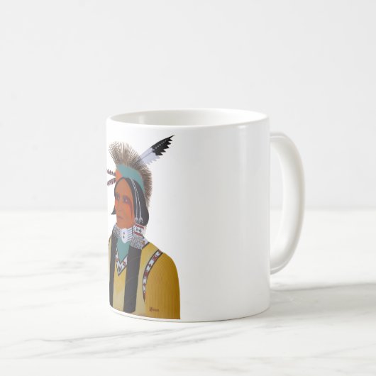 Apache Ben Kaffeetasse (VorderseiteRechts)