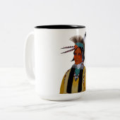 Apache Ben Zweifarbige Tasse (Vorderseite Links)