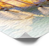 Apache Blessing Dreamcatcher Poster (Ecke)