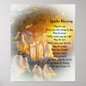 Apache Blessing Dreamcatcher Poster (Vorne)