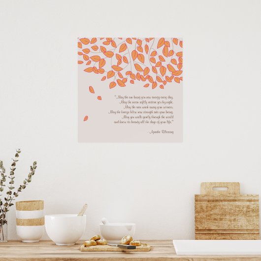 Apache Blessing Poster (Küche)