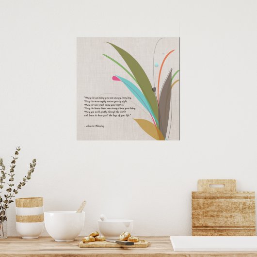 Apache Blessing Poster (Küche)