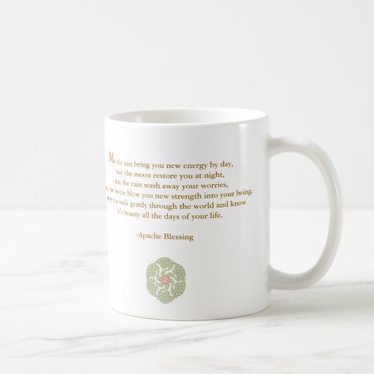 Apache Blessing-Tasse Kaffeetasse (Rechts)