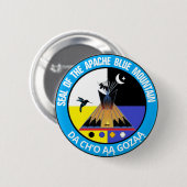 Apache Blue Mountain® Button (Vorne & Hinten)