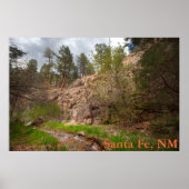 Apache Canyon, Santa Fe National Forest, NM Poster (Vorne)