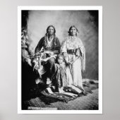 Apache Chief Antonio Maria with his family, 1897 ( Poster (Vorne)