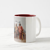 Apache chiefs zweifarbige tasse (VorderseiteRechts)