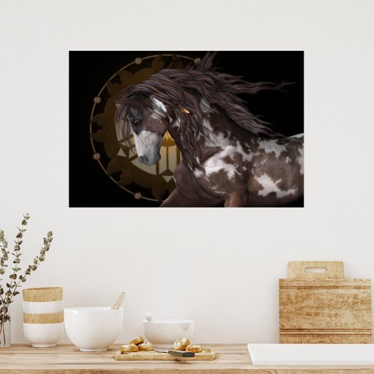 Apache .. der Hengst Poster (Küche)