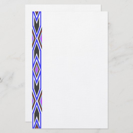 Apache-Entwurf 2 stationär Briefpapier (Vorne/Hinten)