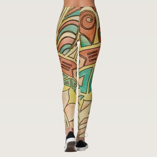 Apache Feather Leggings von HAS Jewels (Rückseite)