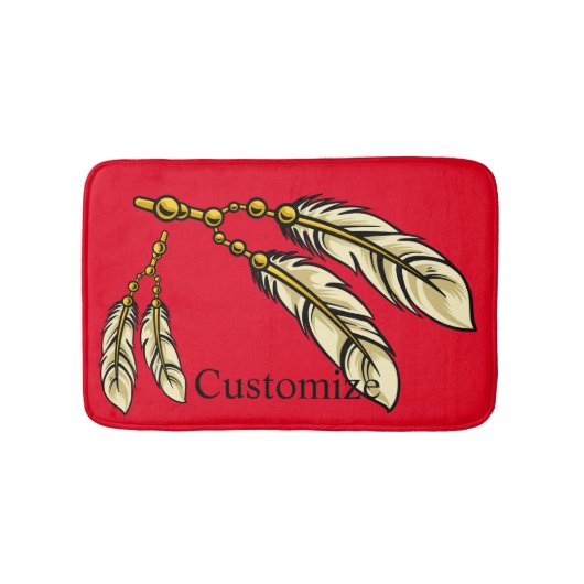 Apache Feathers Thunder_Cove Badematte (Vorderseite)
