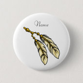 Apache Feathers Thunder_Cove Button (Vorderseite)