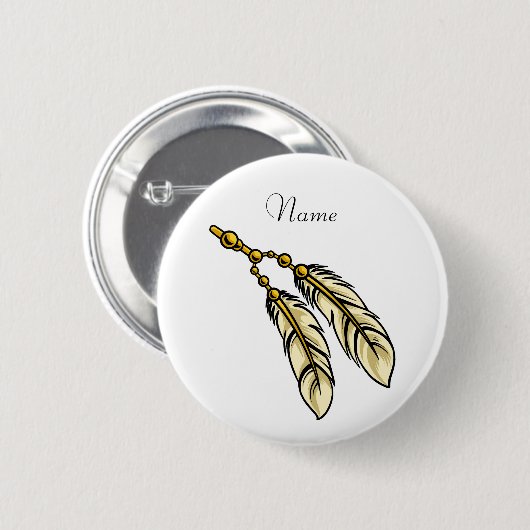 Apache Feathers Thunder_Cove Button (Vorne & Hinten)