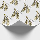 Apache Feathers Thunder_Cove Geschenkpapier (Ecke)