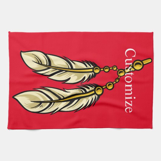Apache Feathers Thunder_Cove Geschirrtuch (Horizontal)