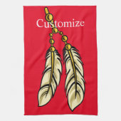 Apache Feathers Thunder_Cove Geschirrtuch (Vertikal)