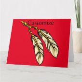 Apache Feathers Thunder_Cove Karte (Vorderseite)