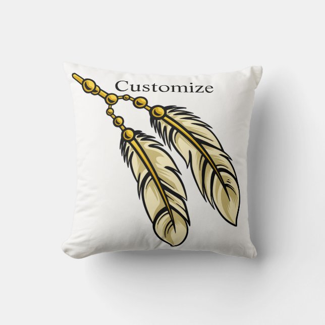 Apache Feathers Thunder_Cove Kissen (Vorderseite)