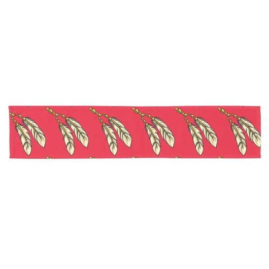 Apache Feathers Thunder_Cove Kurzer Tischläufer (Horizontal)