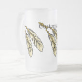 Apache Feathers Thunder_Cove Mattglas Bierglas (Vorderseite Links)