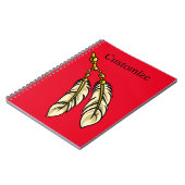 Apache Feathers Thunder_Cove Notizblock (Linke Seite)