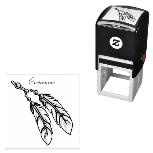 Apache Feathers Thunder_Cove Permastempel (Beispiel)