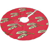 Apache Feathers Thunder_Cove Polyester Weihnachtsbaumdecke (Schrägansicht)