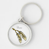 Apache Feathers Thunder_Cove Schlüsselanhänger (Vorne)