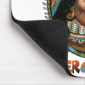 Apache-Führer Geronimo Mousepad (Ecke)