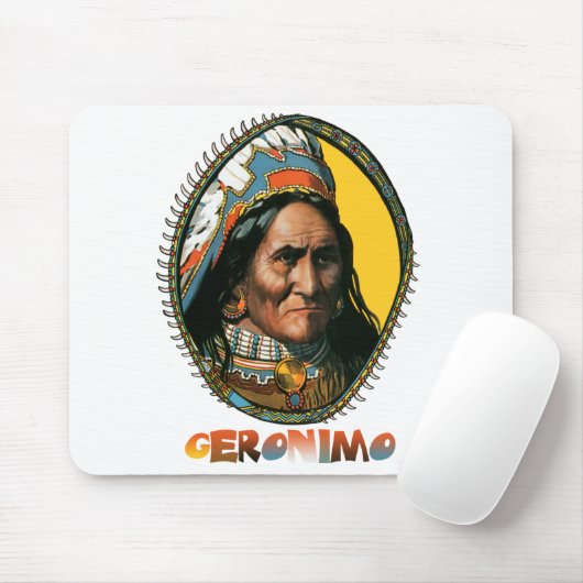Apache-Führer Geronimo Mousepad (Mit Mouse)