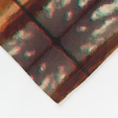 Apache gebürtiger Shaman-Stammes- Geist-Mandala Fleecedecke (Ecke)