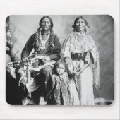 Apache HauptAntonio Maria mit seiner Familie, 1897 Mousepad (Vorne)