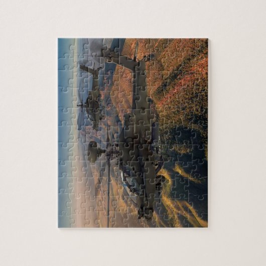 Apache Helicopter Jigsaw Puzzle (Vertikal)