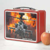Apache Helicopter Metall Brotdose (Beispiel)