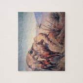 Apache-Hinterhalt (Öl auf Leinwand) Puzzle (Vertikal)