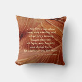 Apache-Hochzeits-Segen, personalisierter Südwesten Kissen (Vorderseite)